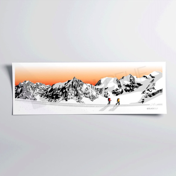 PANORAMA-POSTER AU SOLEIL LEVANT