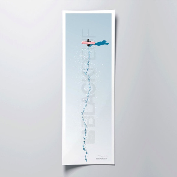 PANORAMA-POSTER SNOW ASCENSION