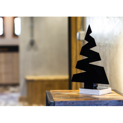Lampe sapin Noir Lampe sapin Noir