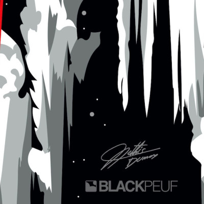 AFFICHE PANORAMIQUE ESCALADE GLACIAIRE