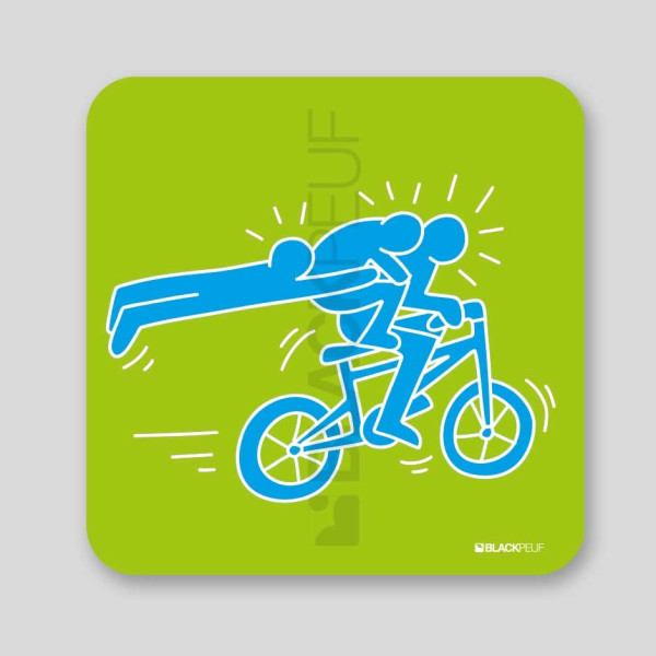 TABLEAU KEITHSKI VÉLO 20CM x 20CM