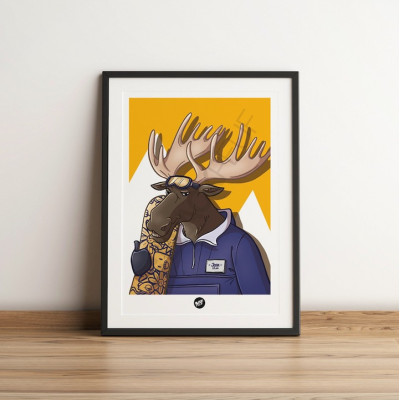 This BLACKPEUF poster offers a high-end and modern look with its vibra This BLACKPEUF poster offers a high-end and modern look with its vibra