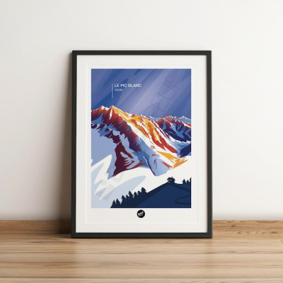 This BLACKPEUF poster offers a high-end and modern look with its vibra This BLACKPEUF poster offers a high-end and modern look with its vibra