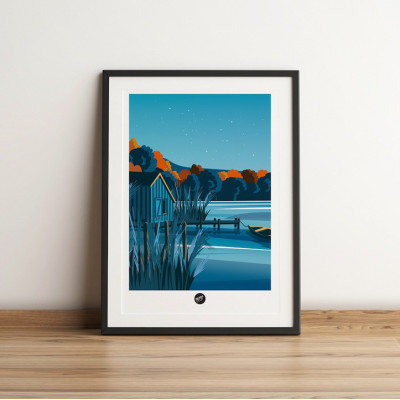 This BLACKPEUF poster offers a high-end and modern look with its vibra This BLACKPEUF poster offers a high-end and modern look with its vibra