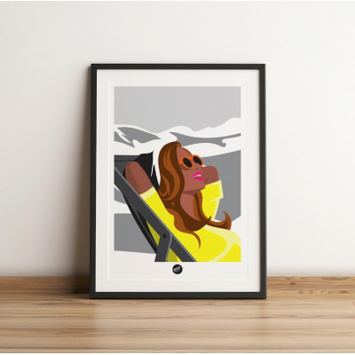 This BLACKPEUF poster offers a high-end and modern look with its vibra This BLACKPEUF poster offers a high-end and modern look with its vibra
