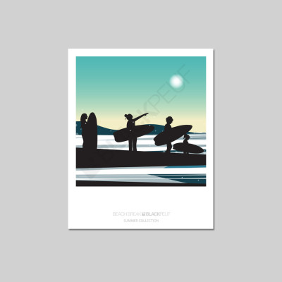 BEACH BREAK POSTCARD BEACH BREAK POSTCARD