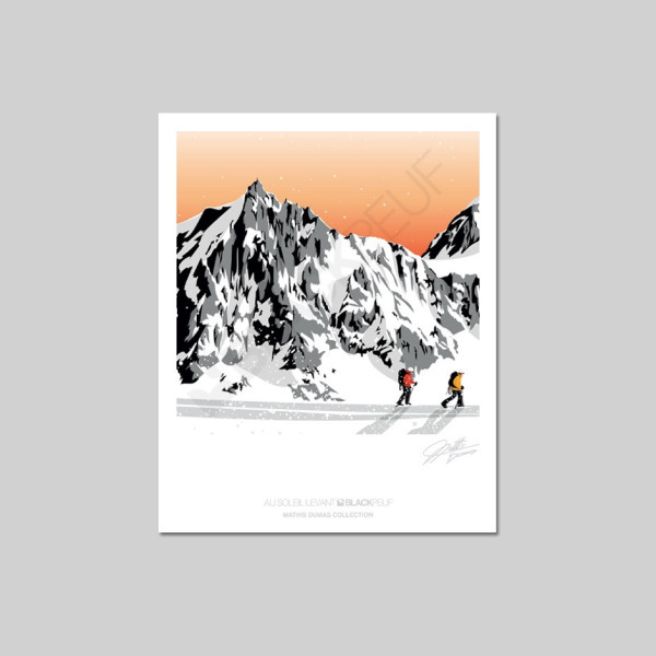 AU SOLEIL LEVANT POSTCARD