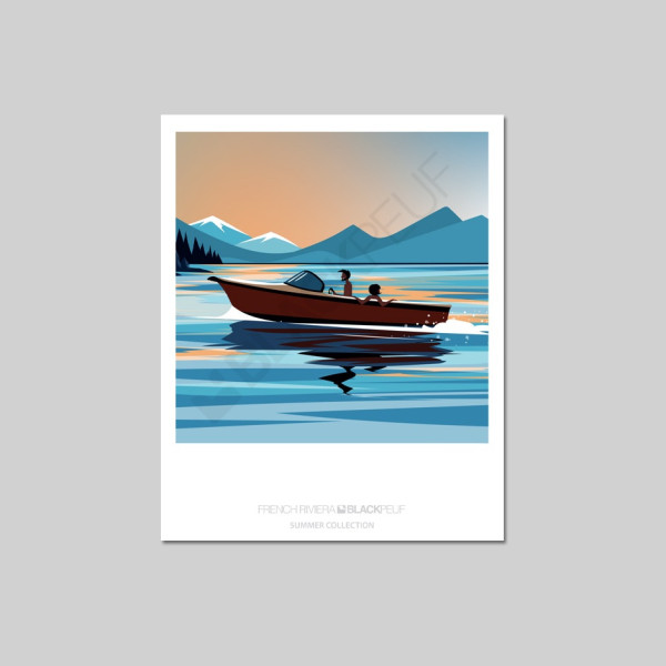 POSTKARTE FRENCH RIVIERA