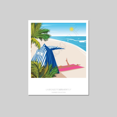 POSTKARTE LA BRONZETTE