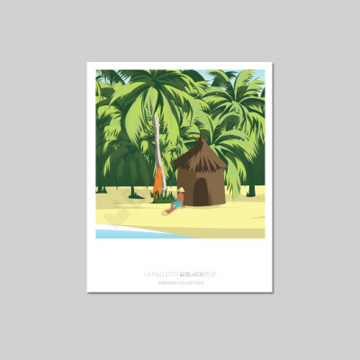 LA PAILLOTTE POSTCARD