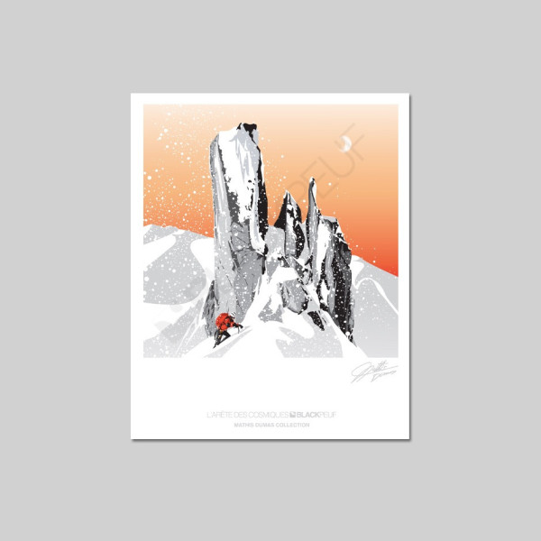 L'ARÊTE DES COSMIQUES POSTCARD