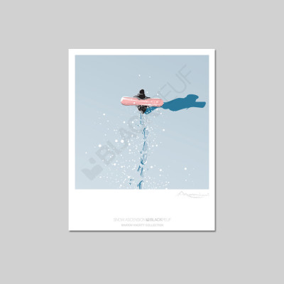 POSTKARTE SNOW ASCENSION POSTKARTE SNOW ASCENSION