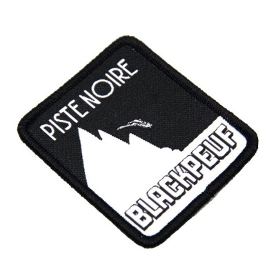 AUFNÄHER ZUM AUFBÜGELN PISTE NOIRE