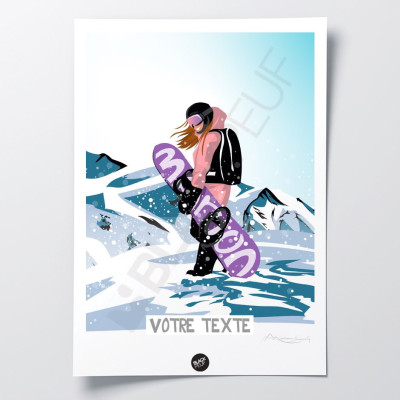 POSTER THE QUEEN VS MONT BLANC POSTER THE QUEEN VS MONT BLANC