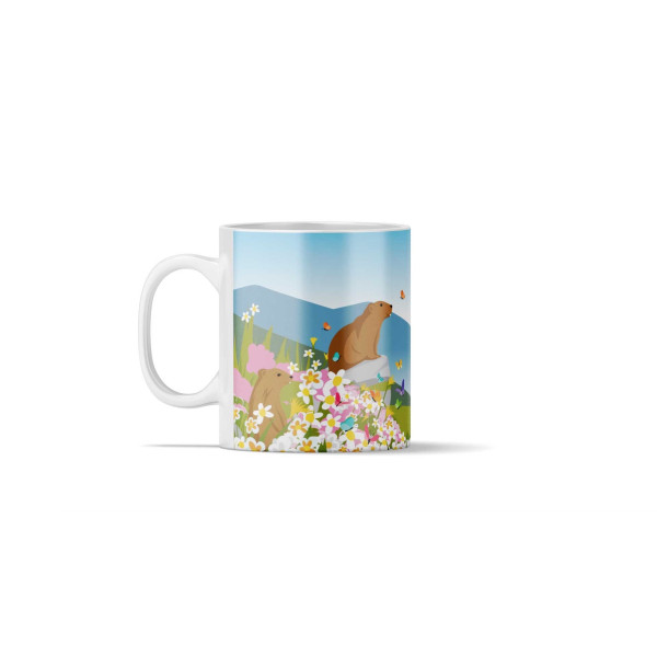Mug & tasse BLACKPEUF pour le café ou le thé | Souvenir chic des alpes
