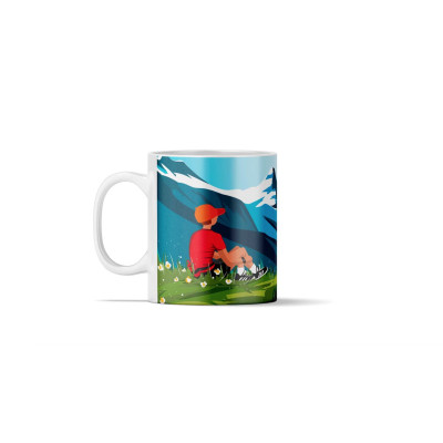 Tazza e tazzina BLACKPEUF per caffè o tè | Souvenir chic dalle Alpi Tazza e tazzina BLACKPEUF per caffè o tè | Souvenir chic dalle Alpi
