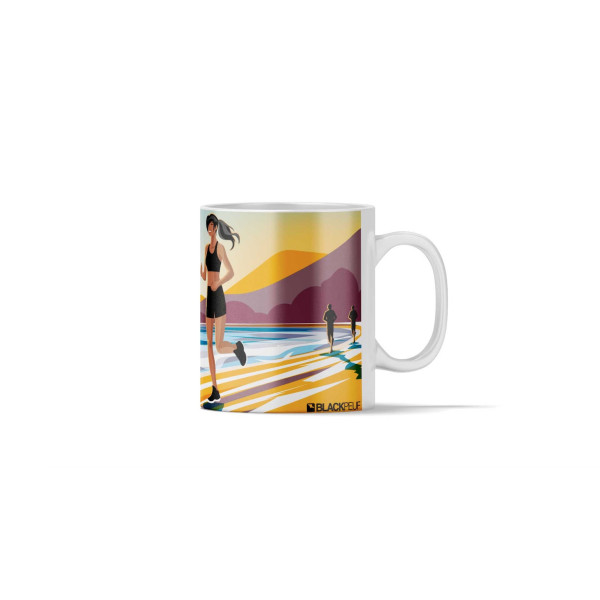 Mug & tasse BLACKPEUF pour le café ou le thé | Souvenir chic des alpes