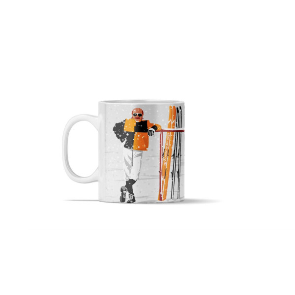 Tazza e tazzina BLACKPEUF per caffè o tè | Souvenir chic dalle Alpi
