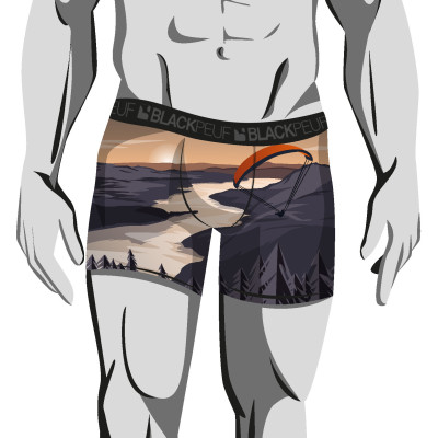 Boxer au design unique, inspiré par les paysages savoyards Boxer au design unique, inspiré par les paysages savoyards