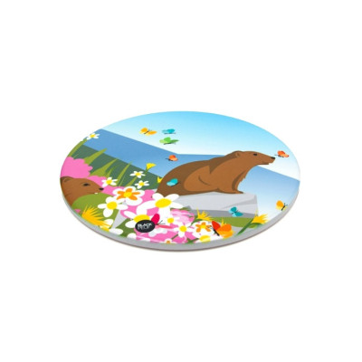 BLACKPEUF Coaster | Decorative accessory and chic souvenir BLACKPEUF Coaster | Decorative accessory and chic souvenir