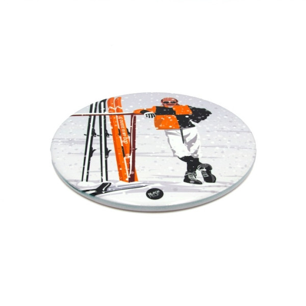 BLACKPEUF Coaster | Decorative accessory and chic souvenir