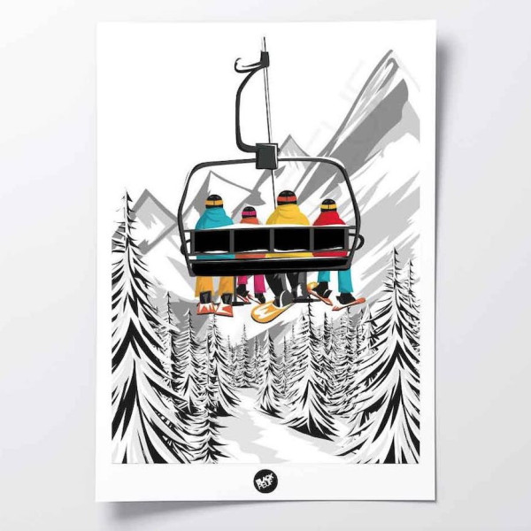 Scopri i poster di BLACKPEUF | Design colorati per i tuoi interni