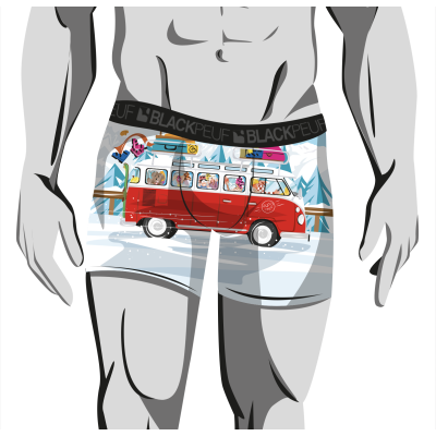 Boxer au design unique, inspiré par les paysages savoyards Boxer au design unique, inspiré par les paysages savoyards