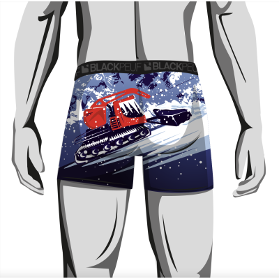 Boxer au design unique, inspiré par les paysages savoyards