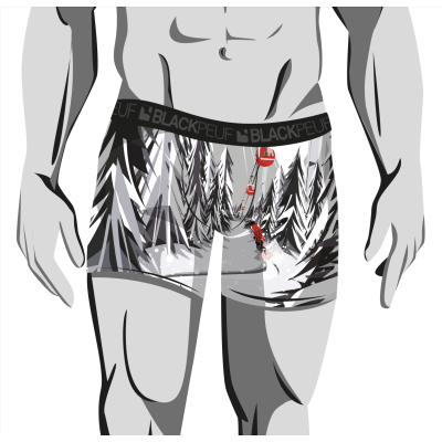 Boxer au design unique, inspiré par les paysages savoyards