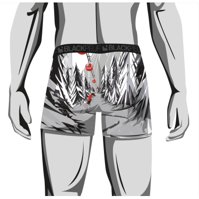 Boxer au design unique, inspiré par les paysages savoyards