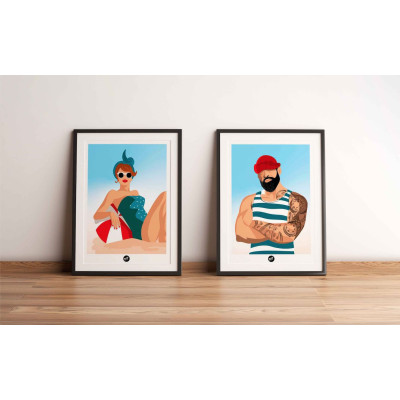 Entdecken Sie die Duo-Poster von BLACKPEUF | Bunte Designs für Ihre Deko Entdecken Sie die Duo-Poster von BLACKPEUF | Bunte Designs für Ihre Deko