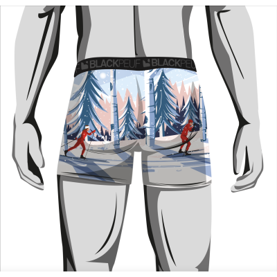 Boxer au design unique, inspiré par les paysages savoyards Boxer au design unique, inspiré par les paysages savoyards