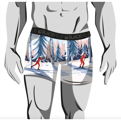 Boxer au design unique, inspiré par les paysages savoyards Boxer au design unique, inspiré par les paysages savoyards