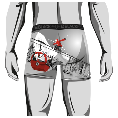 Boxer au design unique, inspiré par les paysages savoyards Boxer au design unique, inspiré par les paysages savoyards