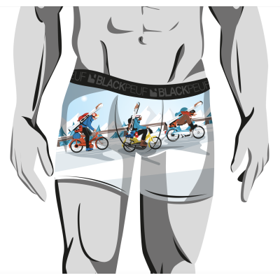Boxer au design unique, inspiré par les paysages savoyards Boxer au design unique, inspiré par les paysages savoyards