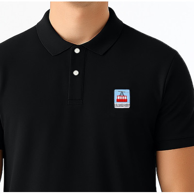 Polo Blackpeuf en coton 100% Bio – Mode & style alpin Polo Blackpeuf en coton 100% Bio – Mode & style alpin