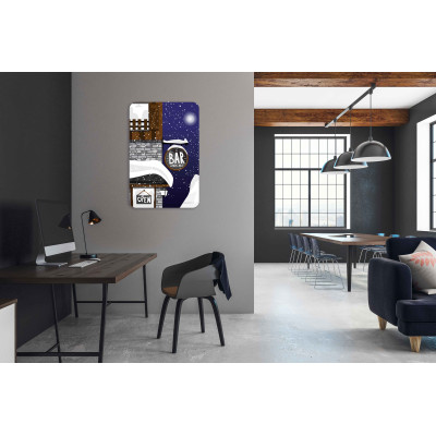 Interior Decoration Paintings: Savoie Illustrations by BLACKPEUF Interior Decoration Paintings: Savoie Illustrations by BLACKPEUF