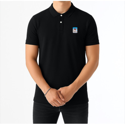 Blackpeuf polo shirt in 100% organic cotton – Alpine fashion & style
