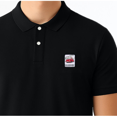 Blackpeuf polo shirt in 100% organic cotton – Alpine fashion & style