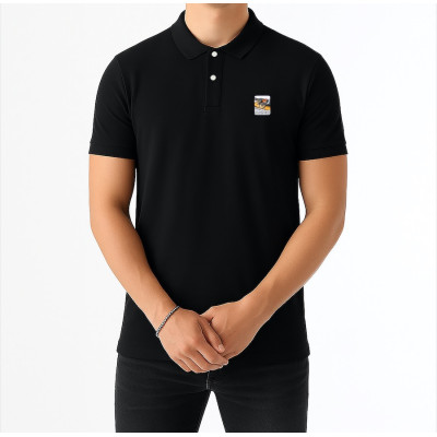 Blackpeuf polo shirt in 100% organic cotton – Alpine fashion & style