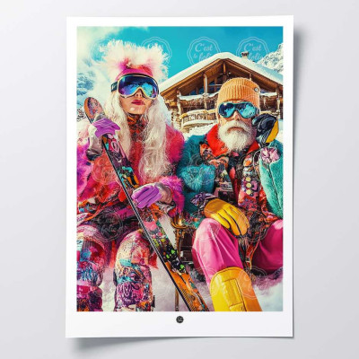 Discover the C'EST LA FOLIE posters | Colorful & humorous designs Discover the C'EST LA FOLIE posters | Colorful & humorous designs