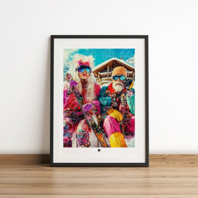 Discover the C'EST LA FOLIE posters | Colorful & humorous designs Discover the C'EST LA FOLIE posters | Colorful & humorous designs
