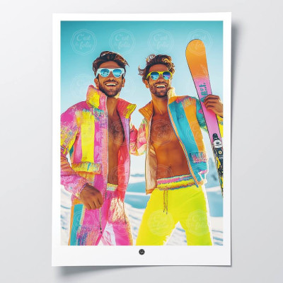 Discover the C'EST LA FOLIE posters | Colorful & humorous designs Discover the C'EST LA FOLIE posters | Colorful & humorous designs