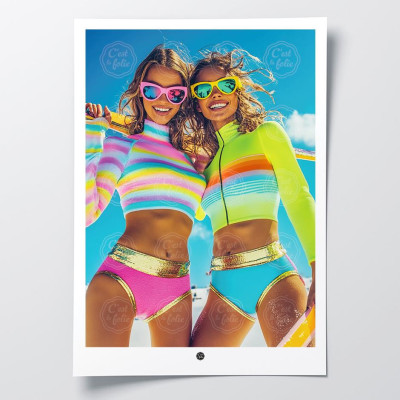 Discover the C'EST LA FOLIE posters | Colorful & humorous designs Discover the C'EST LA FOLIE posters | Colorful & humorous designs