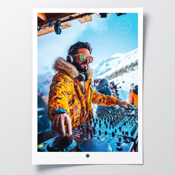 Discover the C'EST LA FOLIE posters | Colorful & humorous designs