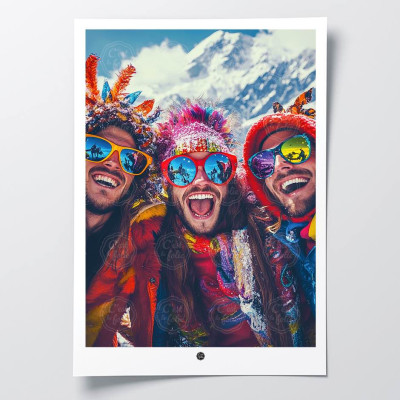 Discover the C'EST LA FOLIE posters | Colorful & humorous designs Discover the C'EST LA FOLIE posters | Colorful & humorous designs