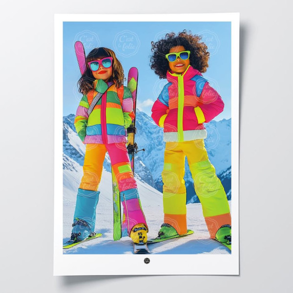 Discover the C'EST LA FOLIE posters | Colorful & humorous designs