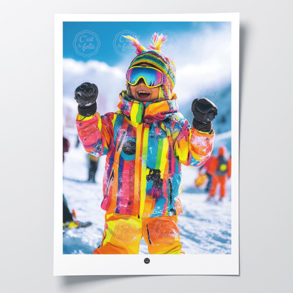Discover the C'EST LA FOLIE posters | Colorful & humorous designs