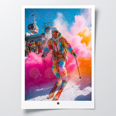 Discover the C'EST LA FOLIE posters | Colorful & humorous designs Discover the C'EST LA FOLIE posters | Colorful & humorous designs