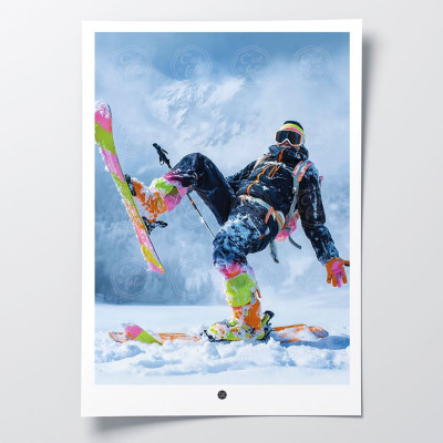 Discover the C'EST LA FOLIE posters | Colorful & humorous designs Discover the C'EST LA FOLIE posters | Colorful & humorous designs